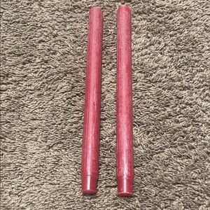 Set of one red Tapered candles